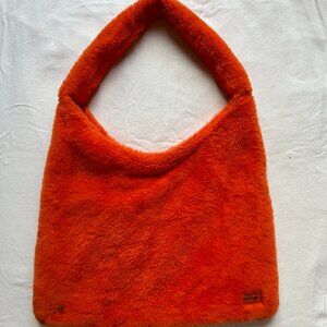 iets frans... Slouchy Faux-Fur Tote Bag